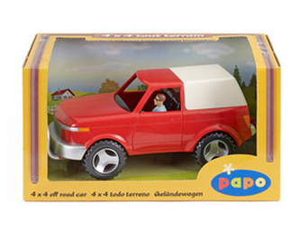 Terénní auto s řidičem-různé barvy