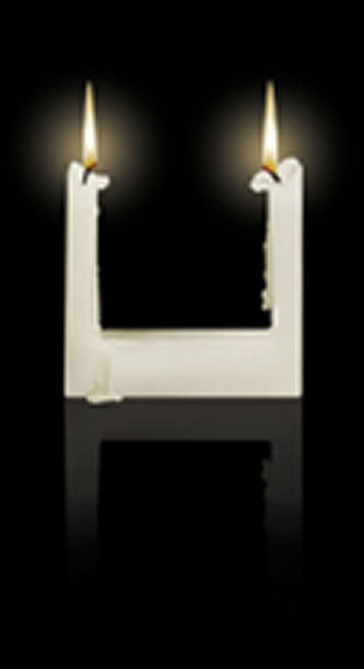 Svíčka Alusi Quadra 3