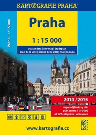 Praha atlas města 2014/2015 Praha atlas města 2014/2015