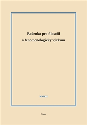 Ročenka pro filosofii a fenomenologický výzkum  2012