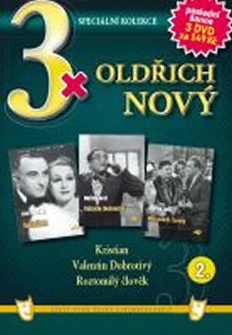 3x DVD - Oldřich Nový 2.