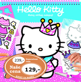 Maluj, stříhej, nalepuj Hello Kitty
