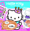 Maluj, stříhej, nalepuj Hello Kitty