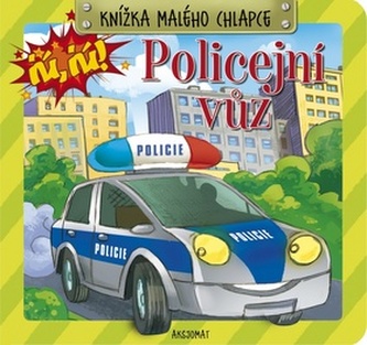 Knížka malého chlapce Policejní vozidlo