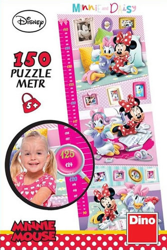 Minnie: Dětský metr - puzzle Panoramic 150 dílků
