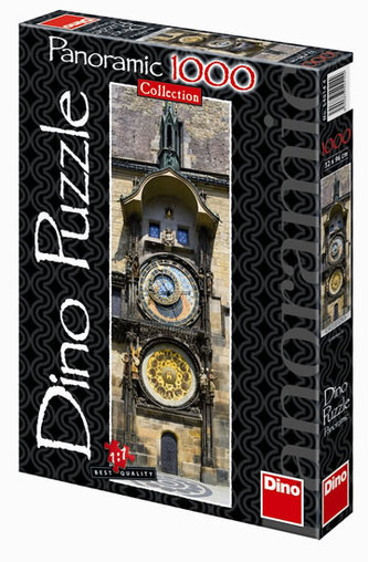 Pražský orloj - puzzle Panoramic 1000 dílků