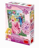 Šípková Růženka - puzzle Diamond 200 dílků