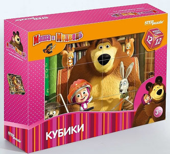12 kostek Máša a Medvěd