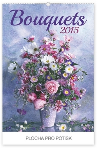 Kalendář 2015 - Kytice Praktik - nástěnný s prodlouženými zády