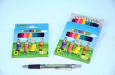 Pastelky krátké - 12 ks