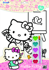 Hello Kitty omalovánka
