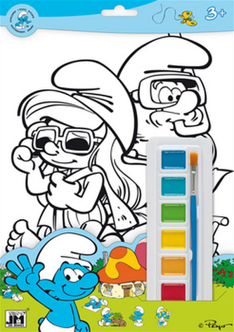 Šmoulové omalovánka