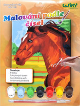 Malování podle čísel - Kůň