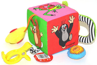 Krtek - Textilní kostka 5018