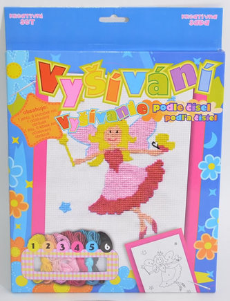 Kreativní set - Vyšívání podle čísel