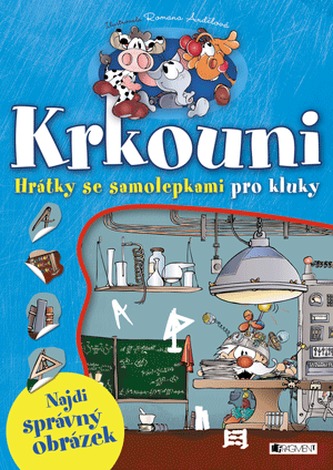 Krkouni Hrátky se samolepkami pro kluky