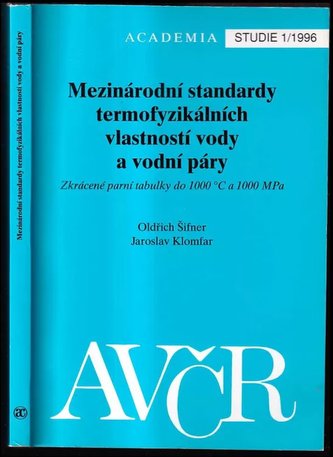 Mezinárodní standardy termofyzikálních vlastností vody a vodní páry