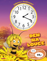 Včelka Mája Den na louce Zábava s hodinami