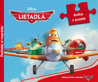 Lietadlá kniha s puzzle