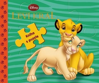 Leví kráž kniha s puzzle