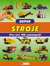 Super stroje Více než 100 samolepek!