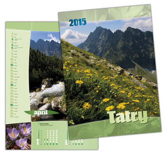 Tatry 2015 Nástenný kalendár Tatry 2015 Nástenný kalendár