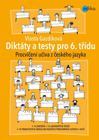 Diktáty a testy pro 6. třídu (Vlasta Gazdíková, 2014)