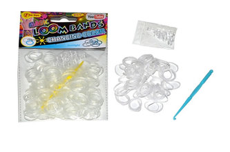 Kouzelné zaplétací gumičky UV / 250 ks