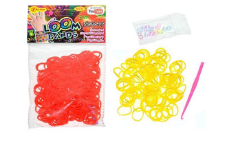 Kouzelné zaplétací gumičky s vůní / 300 ks