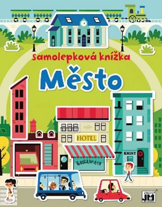 Samolepková knížka Město
