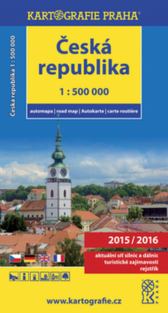 Česká republika - automapa/1:500 000 Česká republika - automapa/1:500 000