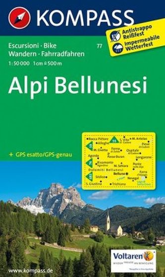 Alpi Bellunesi 77 NKOM 1:50T