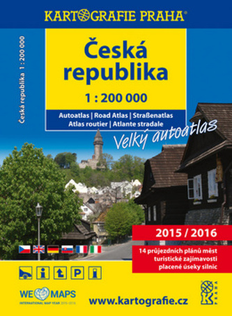 Česká republika - autoatlas 1:200 tis.