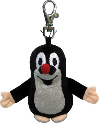 Krtek s karabinou plyš 8cm na kartě