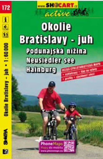 SC 172 Okolie Bratislavy juh, Podunajská nížina 1:60 000