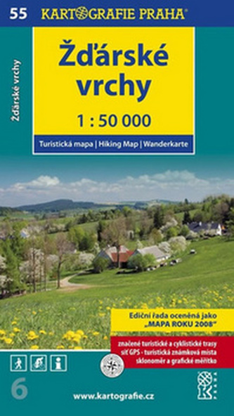 Žďárské vrchy 1 : 50000