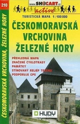 TM 1:100T 210 Českomoravská vrchovina Železné hory