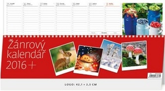 Žánrový kalendář 2016 - stolní kalendář