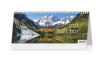 Svět hor 2016 - stolní kalendář