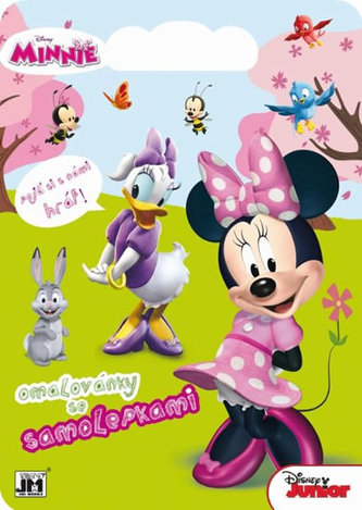 Minnie - Omalovánky se samolepkami