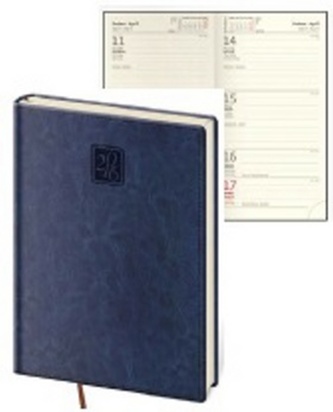 Diář 2016 - Nebrasca kapesní týdenní - modrá