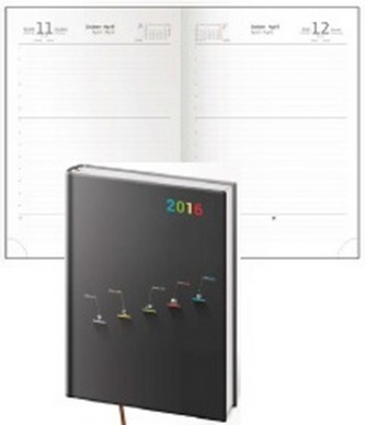 Diář 2016 - Vario A5 denní - Step