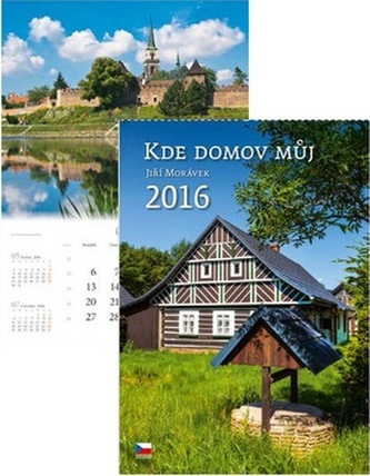 Kalendář nástěnný 2016 - Kde domov můj