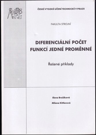 Diferenciální počet funkcí jedné proměnné