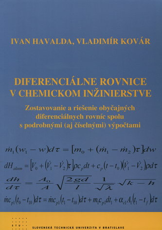 Diferenciálne rovnice v chemickom inžinierstve