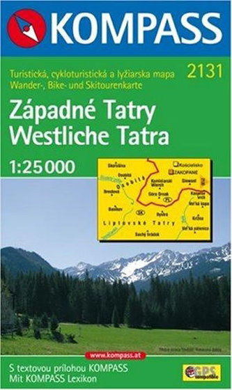 Západní Tatry 2131 NKOM 1:25T
