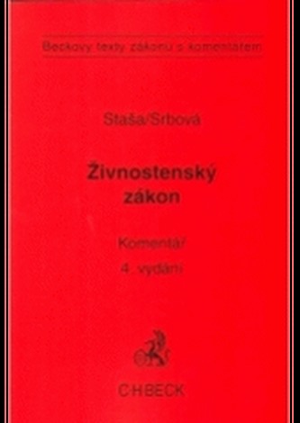 Živnostenský zákon - 4. vydání