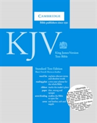 KJV Emerald Text Edition Black French Morocco Leather KJ533:T