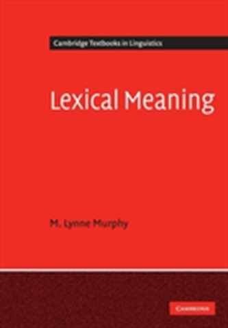 Lexical Meaning Lexical Meaning