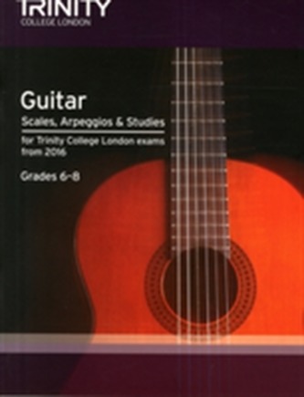 Guitar & Plectrum Guitar Scales & Exercises Grade 6-8 from 2016